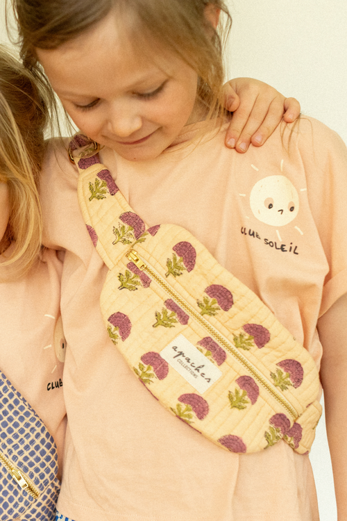 Mini Sac Banane Kela "Florets" - Macadamia