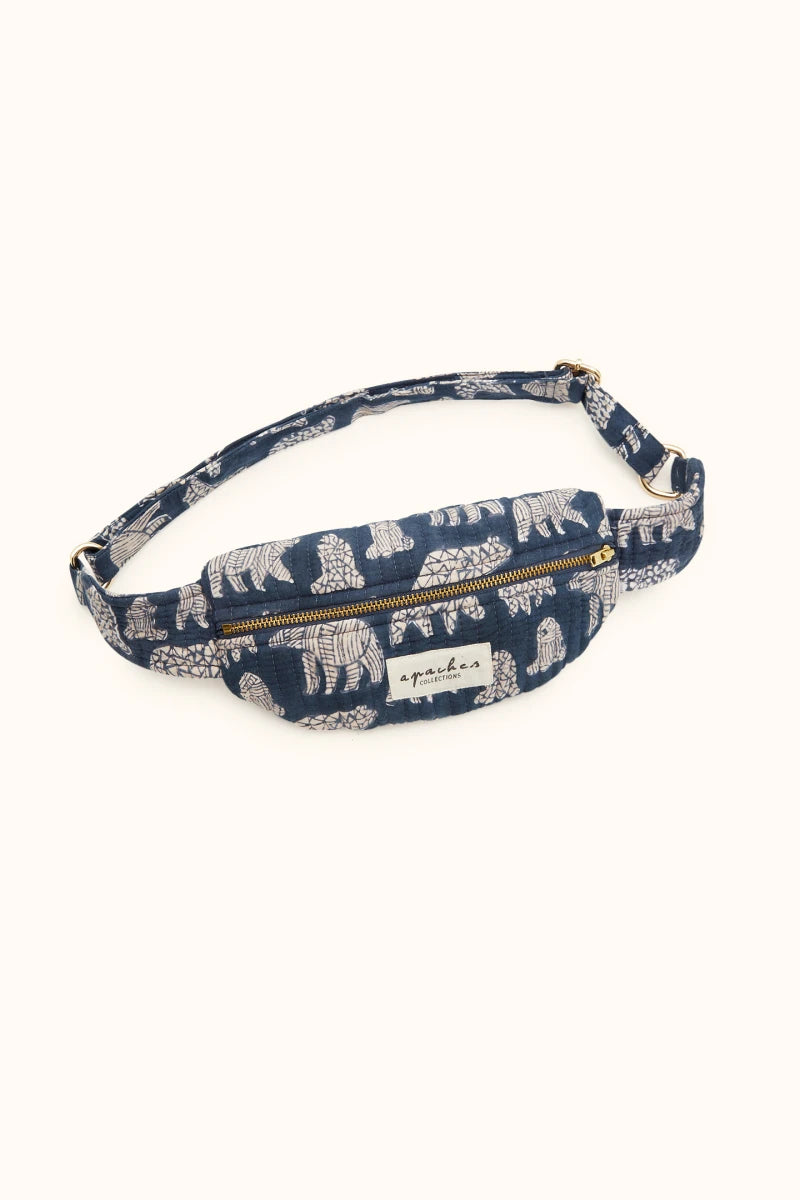 Mini Sac Banane Kela "Ours" - Orage