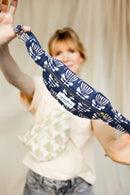 Mini Sac Banane Kela "Tresse" - Graphite