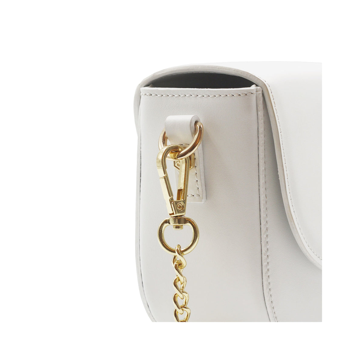Mini Sac Cuir Blanc - Femme