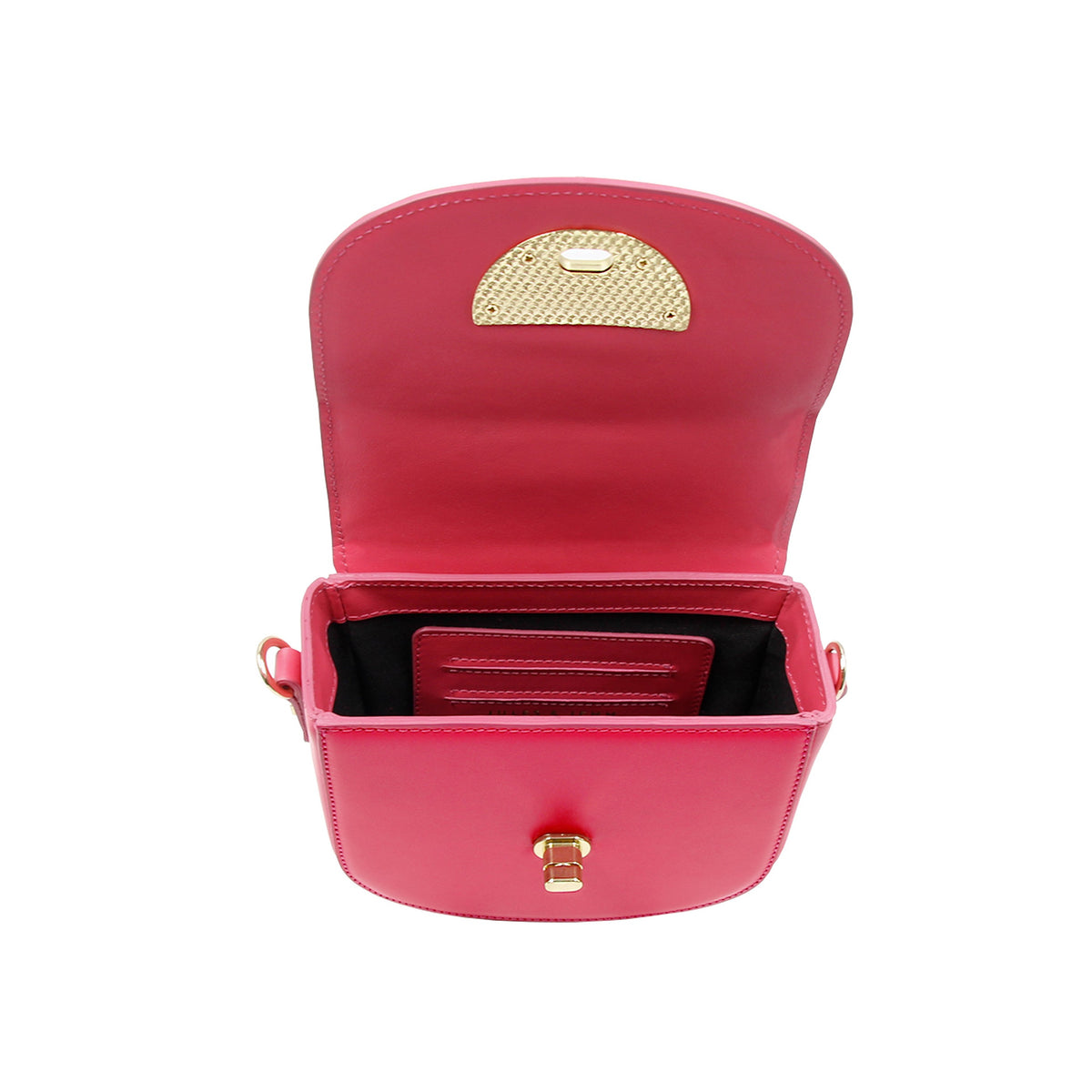 Mini Sac Cuir Fushia - Femme
