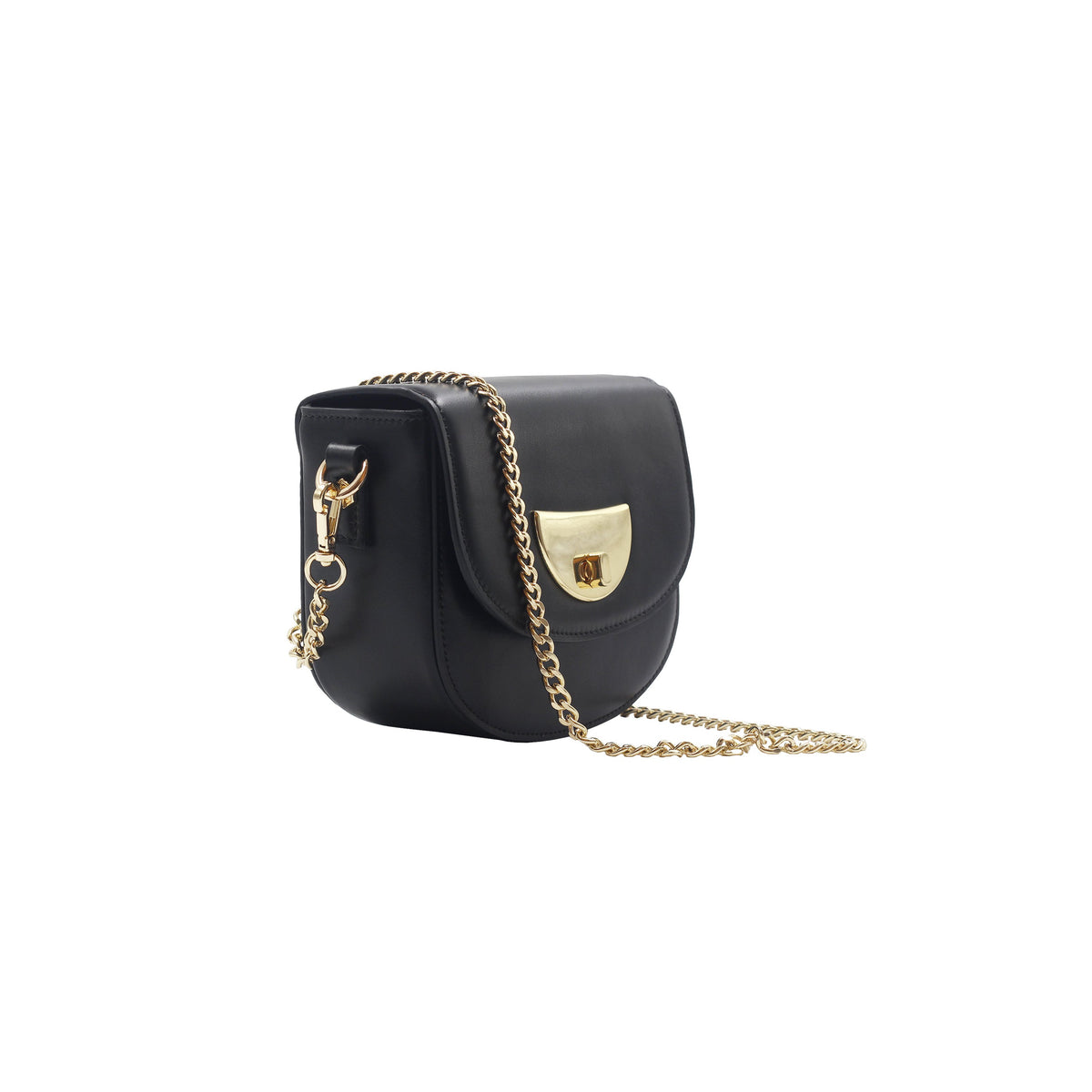 Mini Sac Cuir Noir - Femme