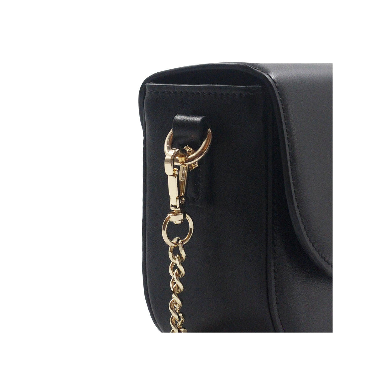 Mini Sac Cuir Noir - Femme