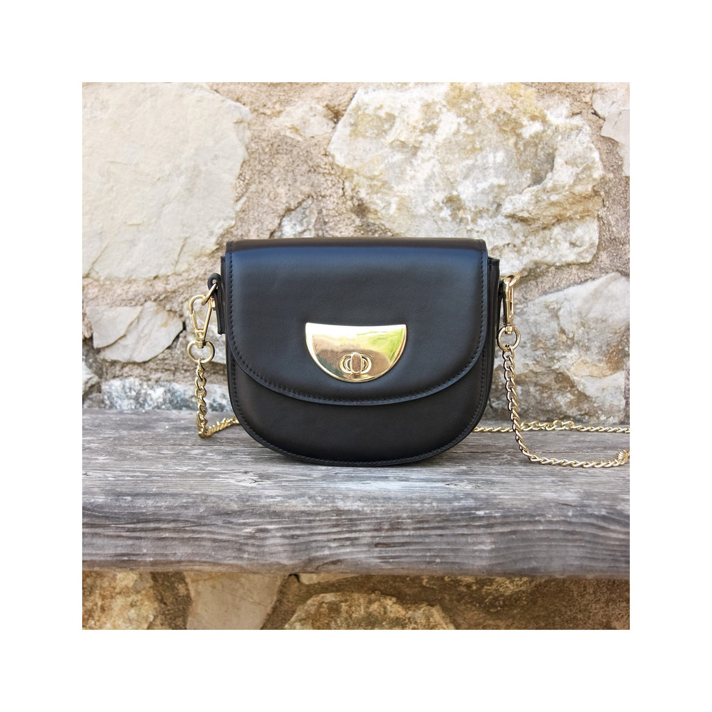 Mini Sac Cuir Noir - Femme