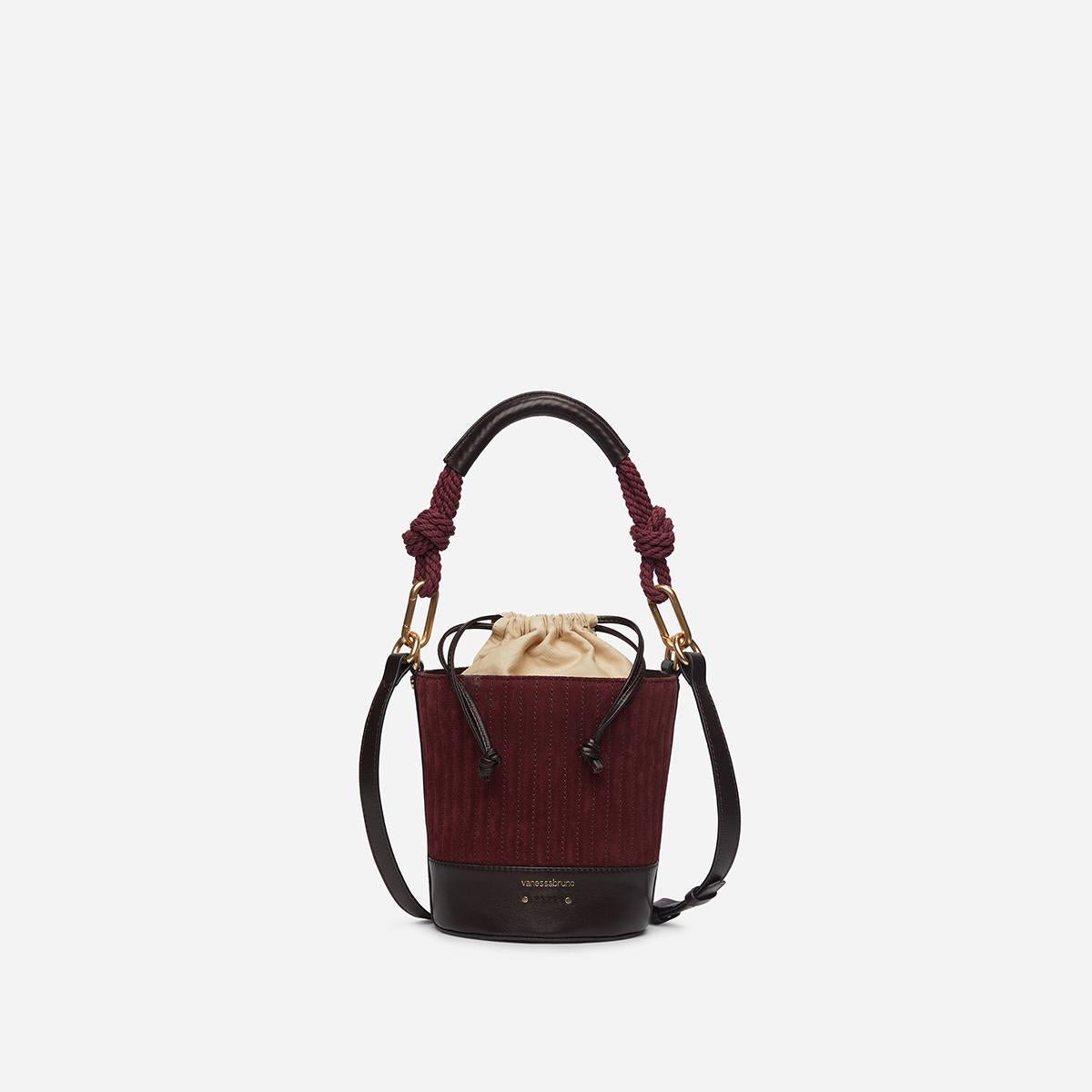 Mini Sac Seau Holly - Bordeaux
