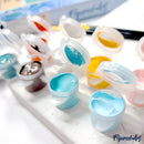 Mini Peinture Par Numéros 20X20Cm Avec Cadre Cactus