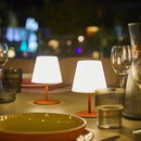 Cordless Table Lamp - Twins Terracota
