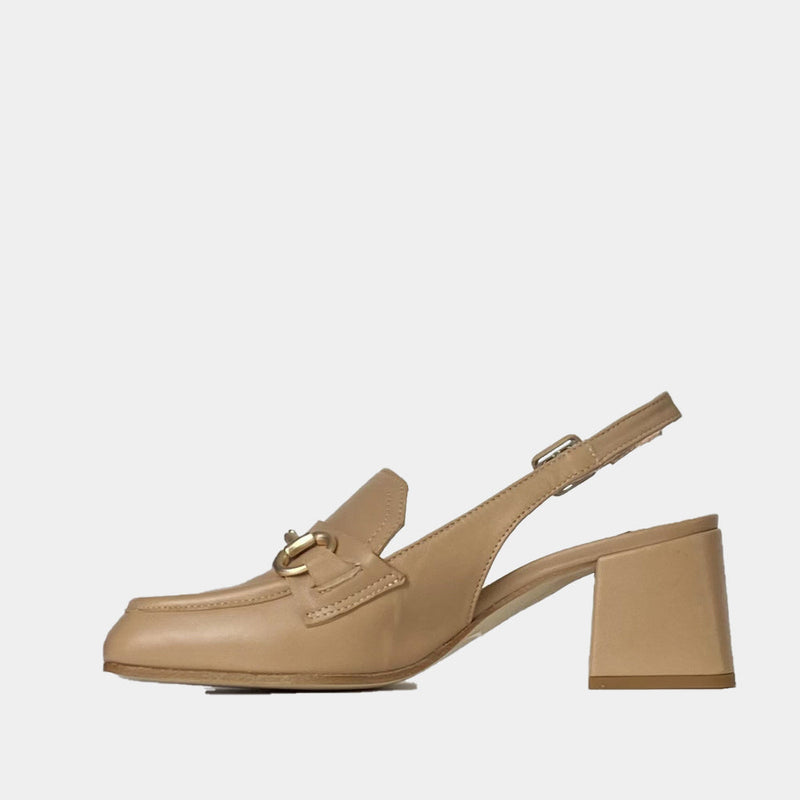 Mocassins Ann Tuil Mirabelle - Cuir Beige