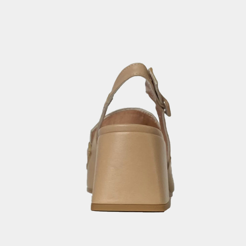 Mocassins Ann Tuil Mirabelle - Cuir Beige