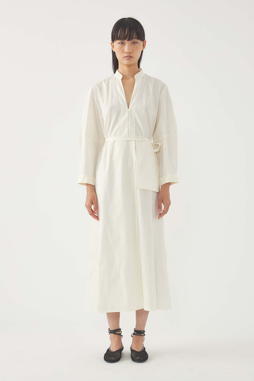 Robe Longue Mirabel - Crème