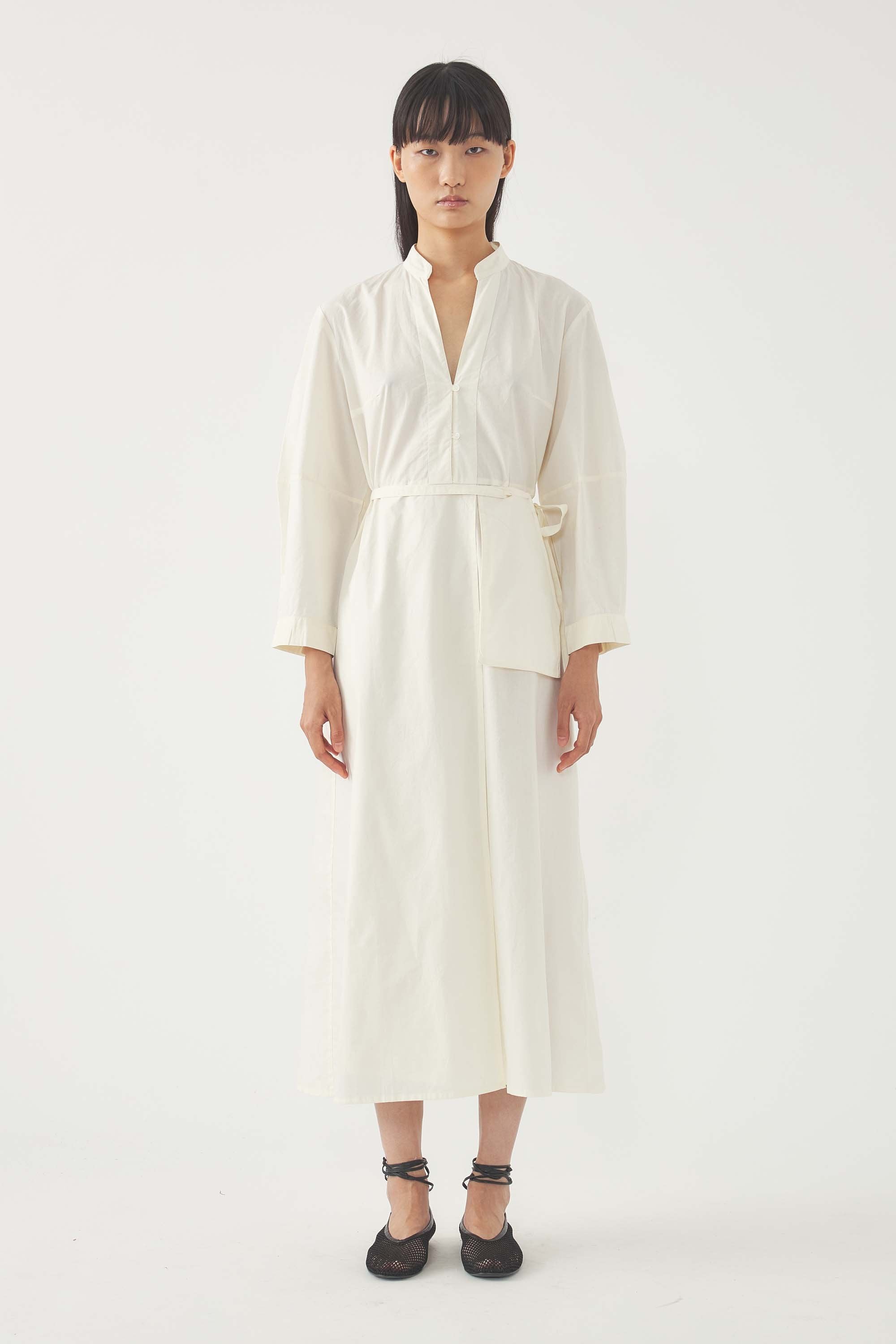 Robe Longue Mirabel - Crème