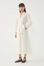 Robe Longue Mirabel - Crème