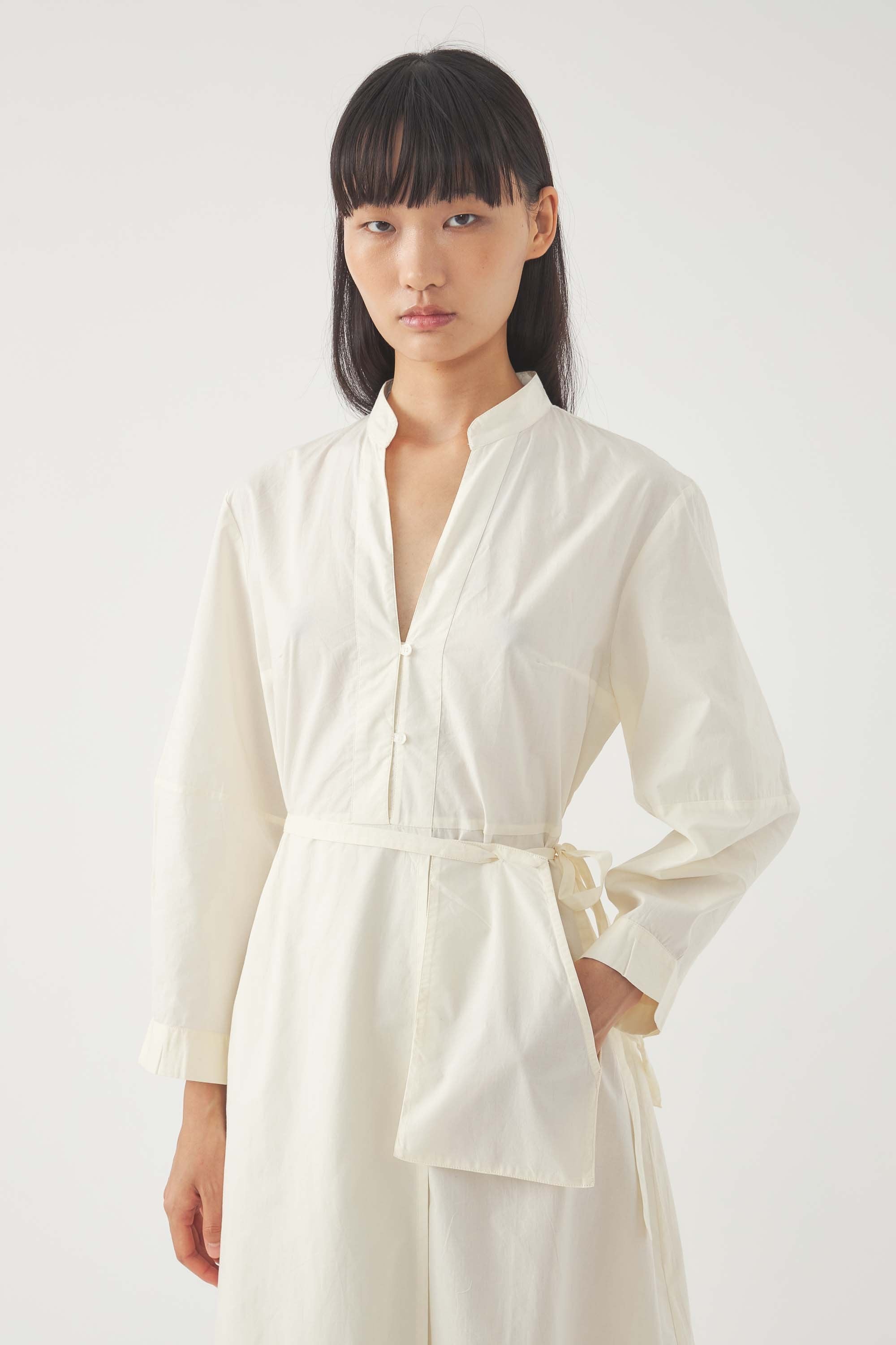 Robe Longue Mirabel - Crème