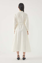 Robe Longue Mirabel - Crème