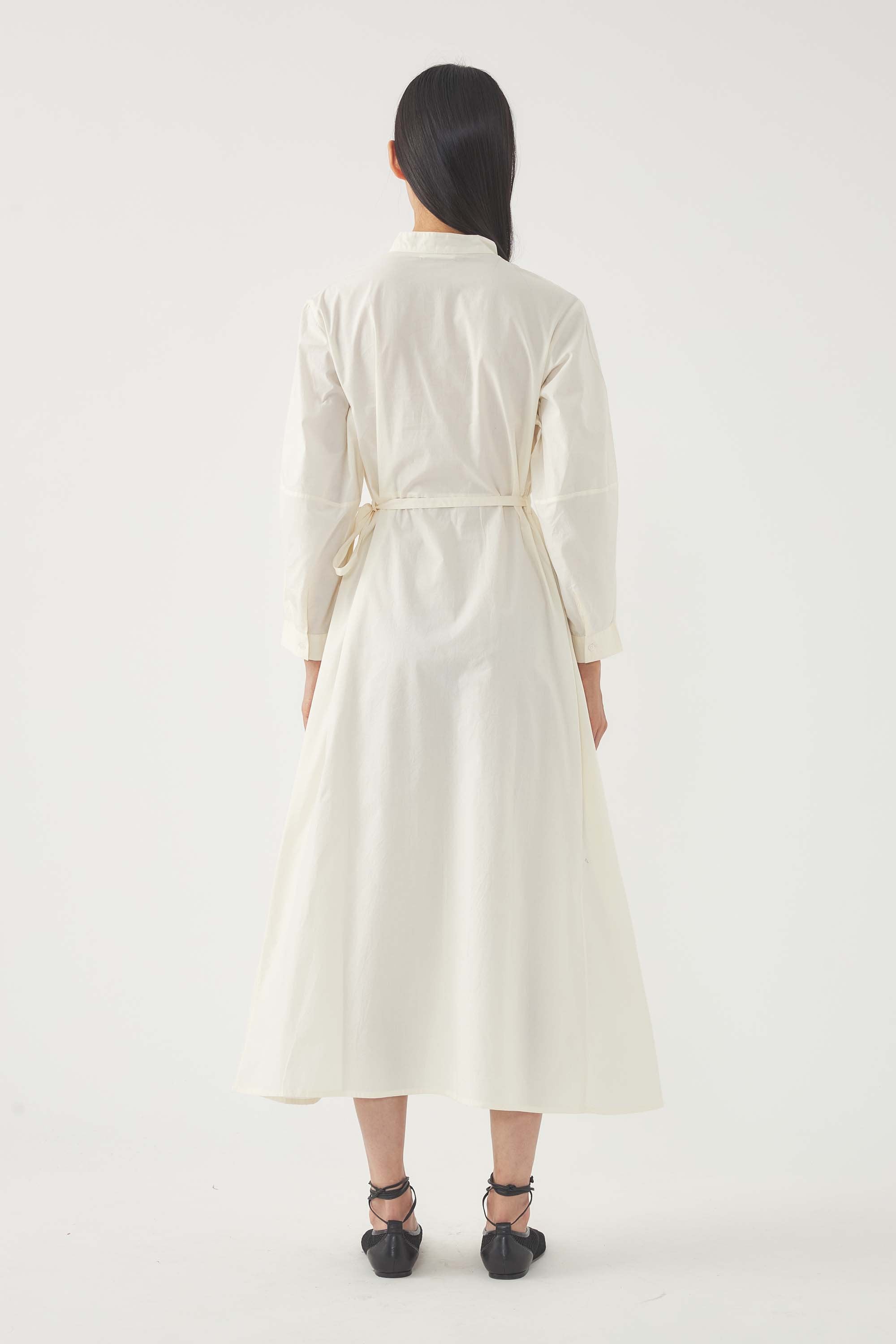 Robe Longue Mirabel - Crème