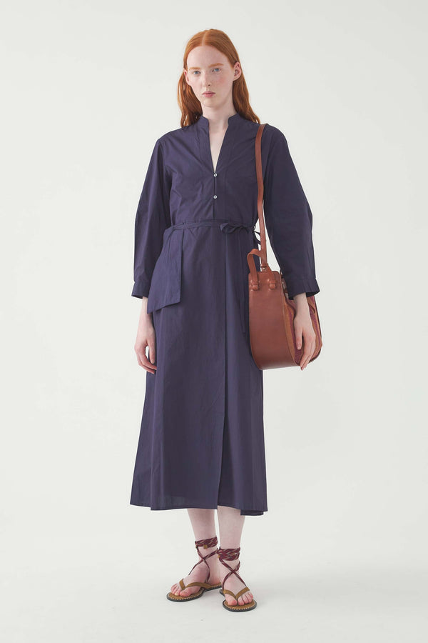Robe Longue Mirabel - Marine