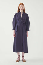 Robe Longue Mirabel - Marine
