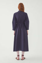 Robe Longue Mirabel - Marine