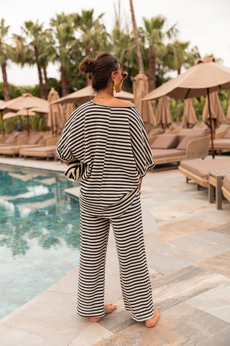 MIRO Noir - Ensemble Pantalon