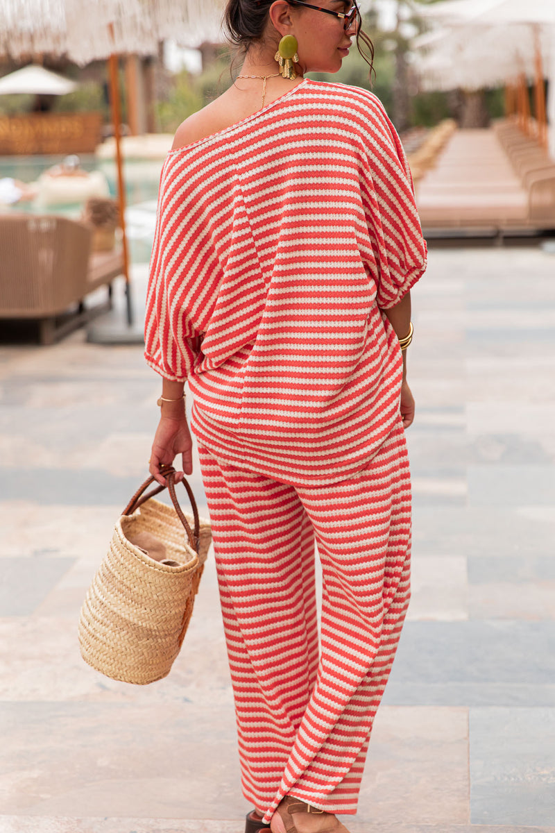 MIRO Orange - Ensemble Pantalon