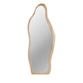 Solea - Espejo Orgánico - Madera - Madera Clara