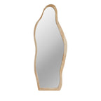 Solea - Espejo Orgánico - Madera - Madera Clara