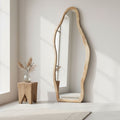 Solea - Specchio Organico - Legno - Legno Chiaro