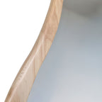 Solea - Espejo Orgánico - Madera - Madera Clara
