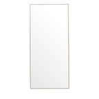 Orlando - Rectangular Mirror - Aluminium - Beige