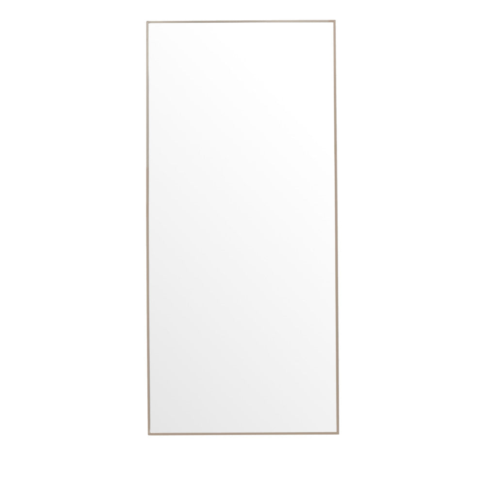Orlando - Rectangular Mirror - Aluminium - Beige