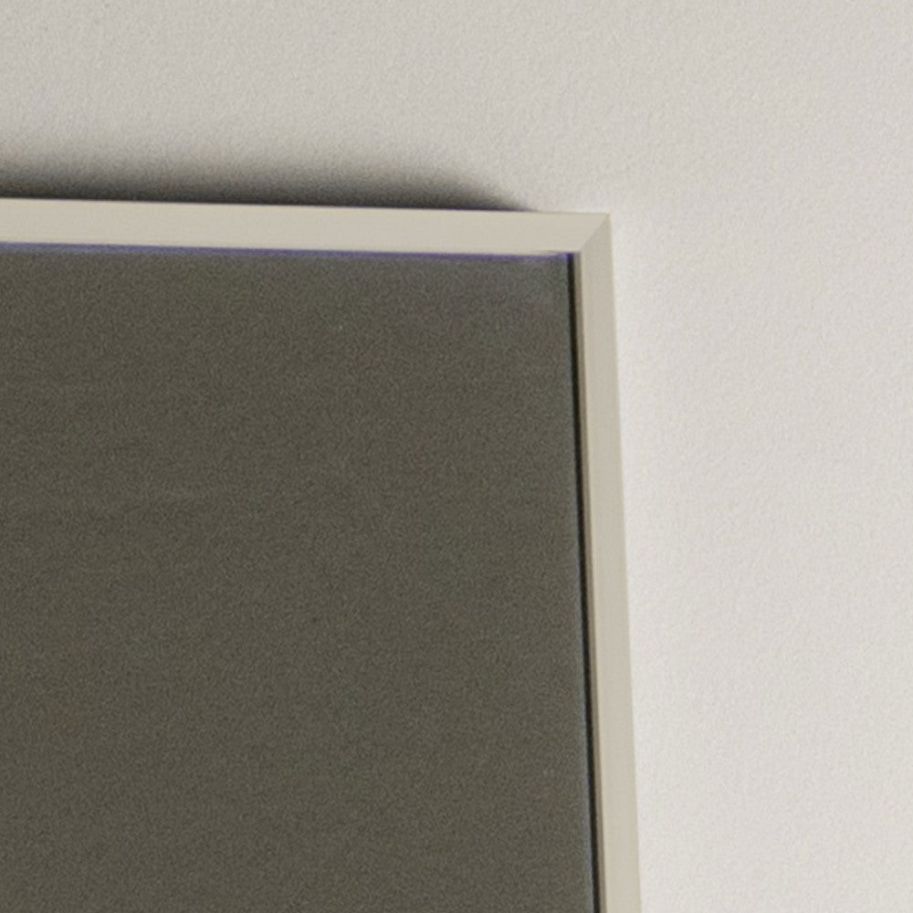 Orlando - Rectangular Mirror - Aluminium - Beige