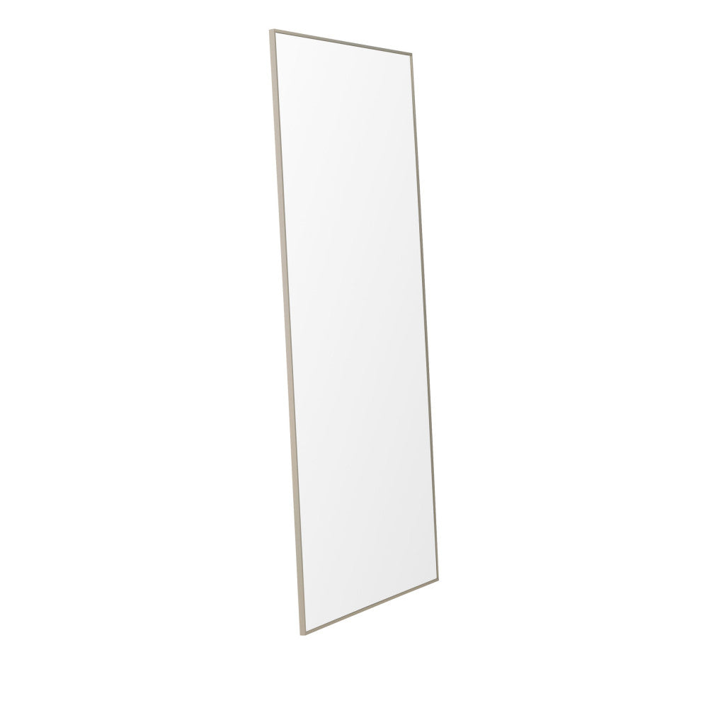 Orlando - Rectangular Mirror - Aluminium - Beige