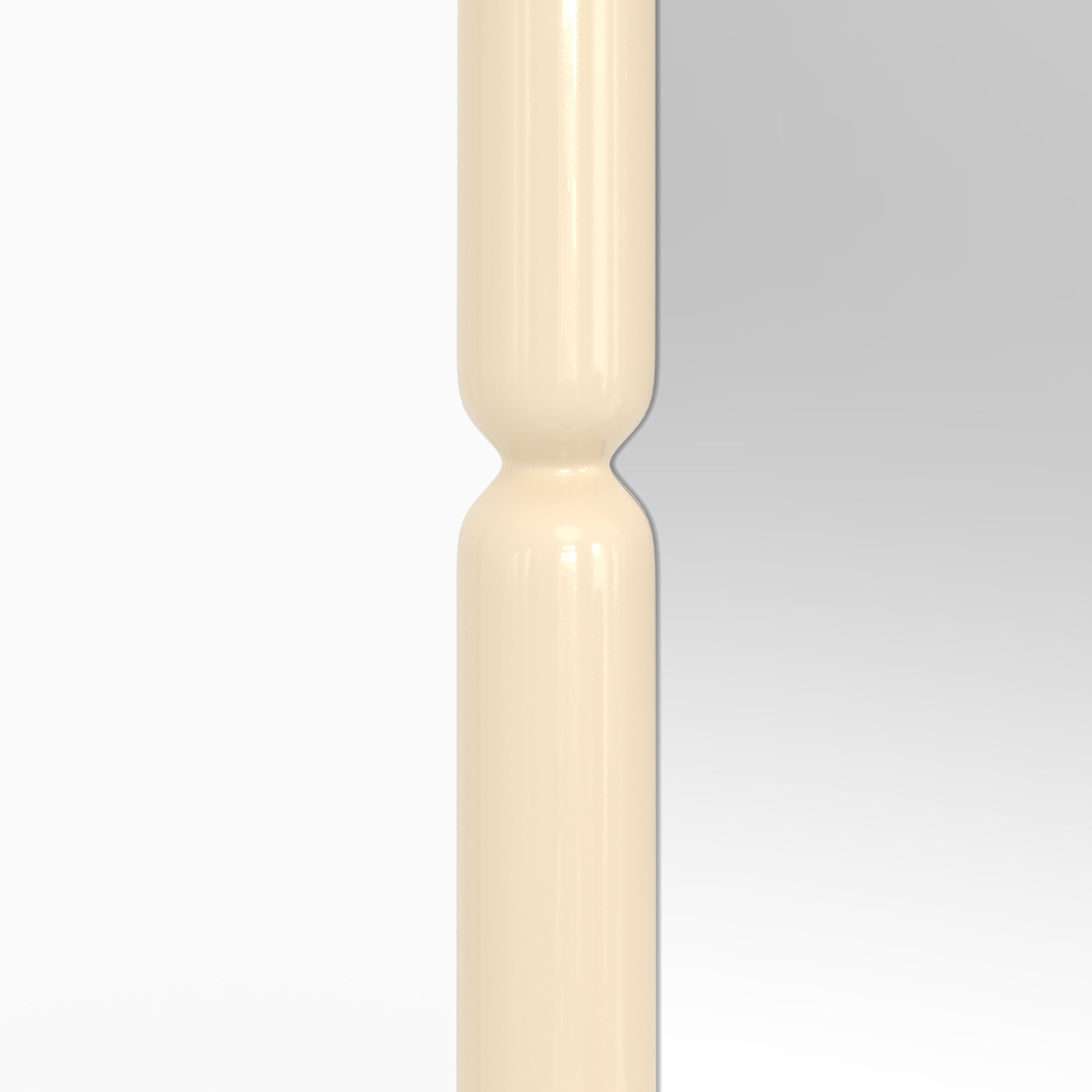 Seda - Espejo rectangular lacado blanco