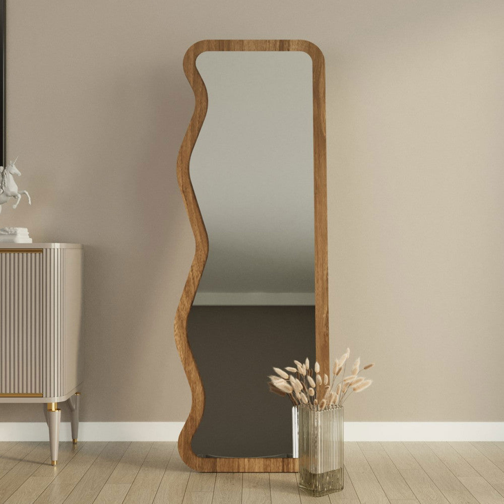Ronda - Freestanding Mirror - Wood - Dark Wood