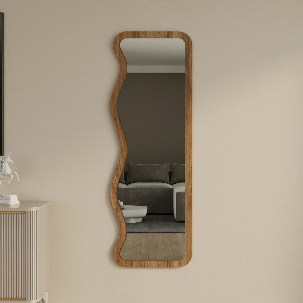 Ronda - Freestanding Mirror - Wood - Dark Wood