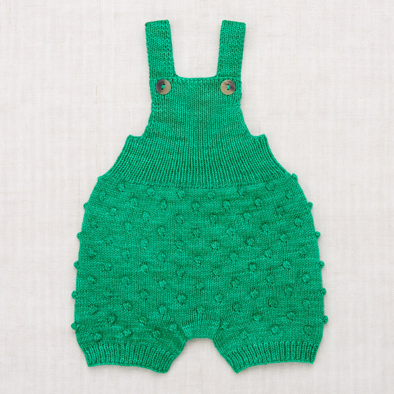 Romper Popcorn emerald - Sélection Misha & Puff à retrouver sur www.amaetc.com, concept store eco friendly pour enfants