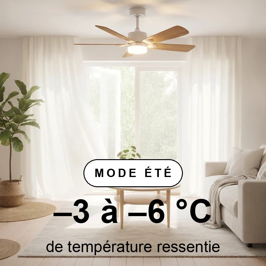Mistral Oak-Stained | Ceiling Fan – Ø 141 cm