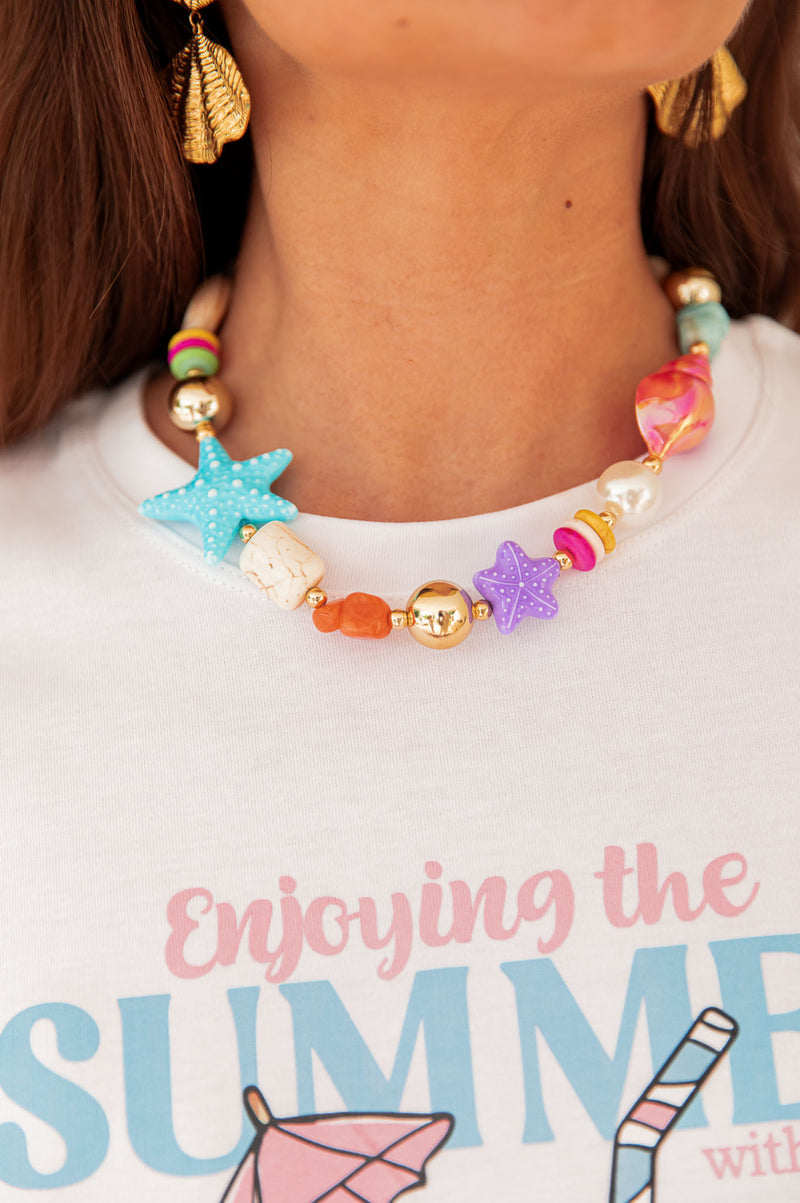 MITI Multicolore - Collier Coquillages