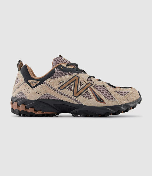 New Balance - Baskets 610 Suede Flat Taupe - Femme