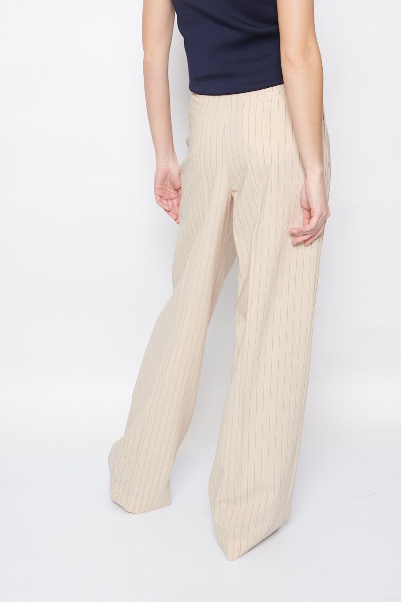 Pantalón - Beige/Negro - Mujer
