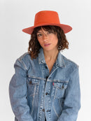Sombrero de Fieltro Moana - Coral