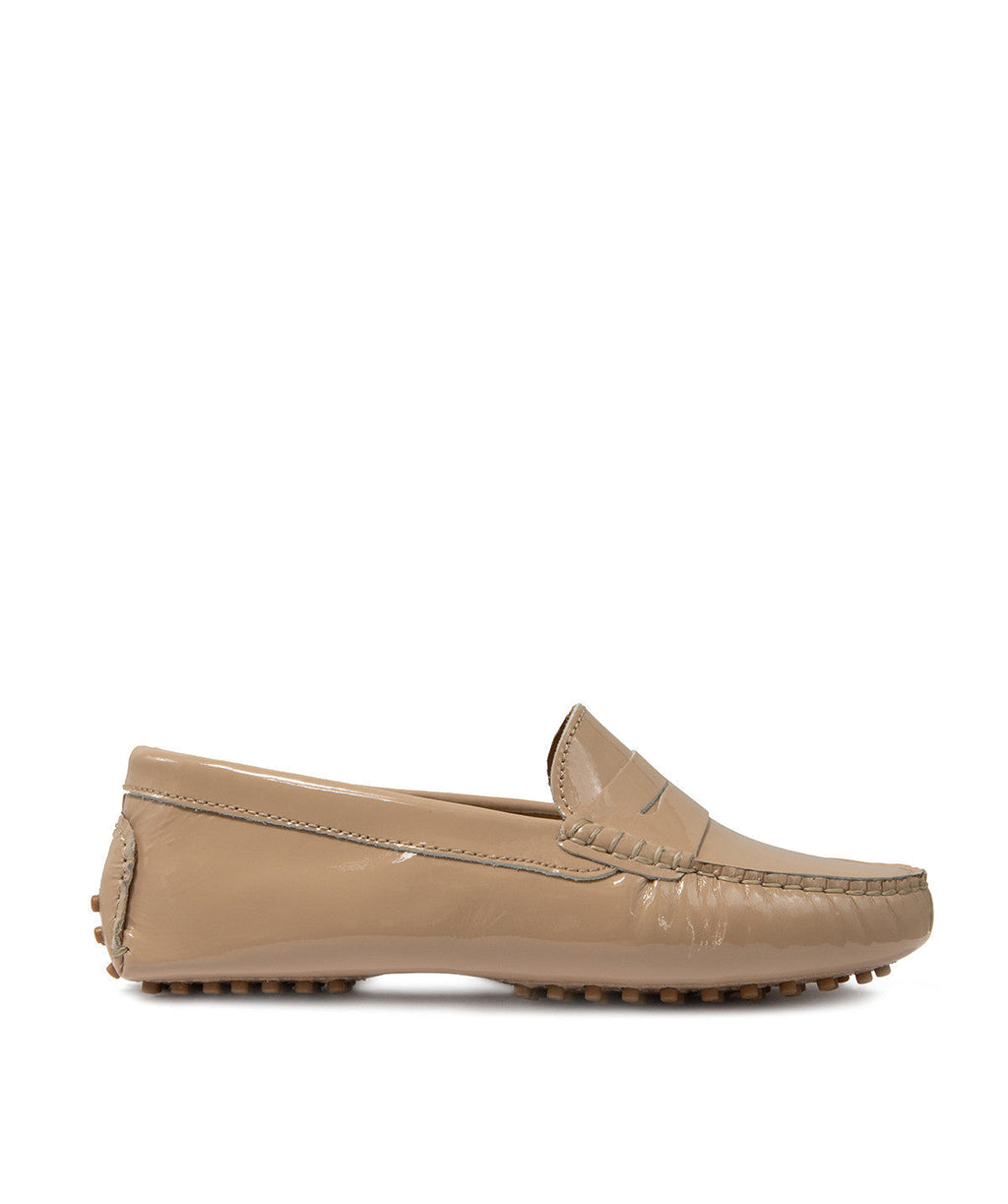 Mocassins Arlequin - Vernis Nude