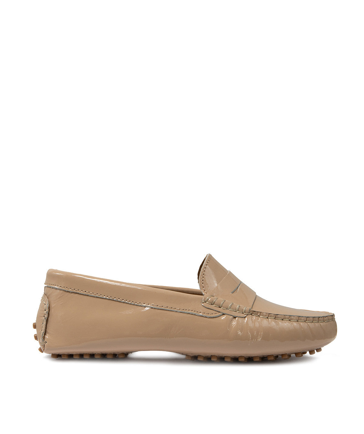 Mocassins Arlequin - Vernis Nude