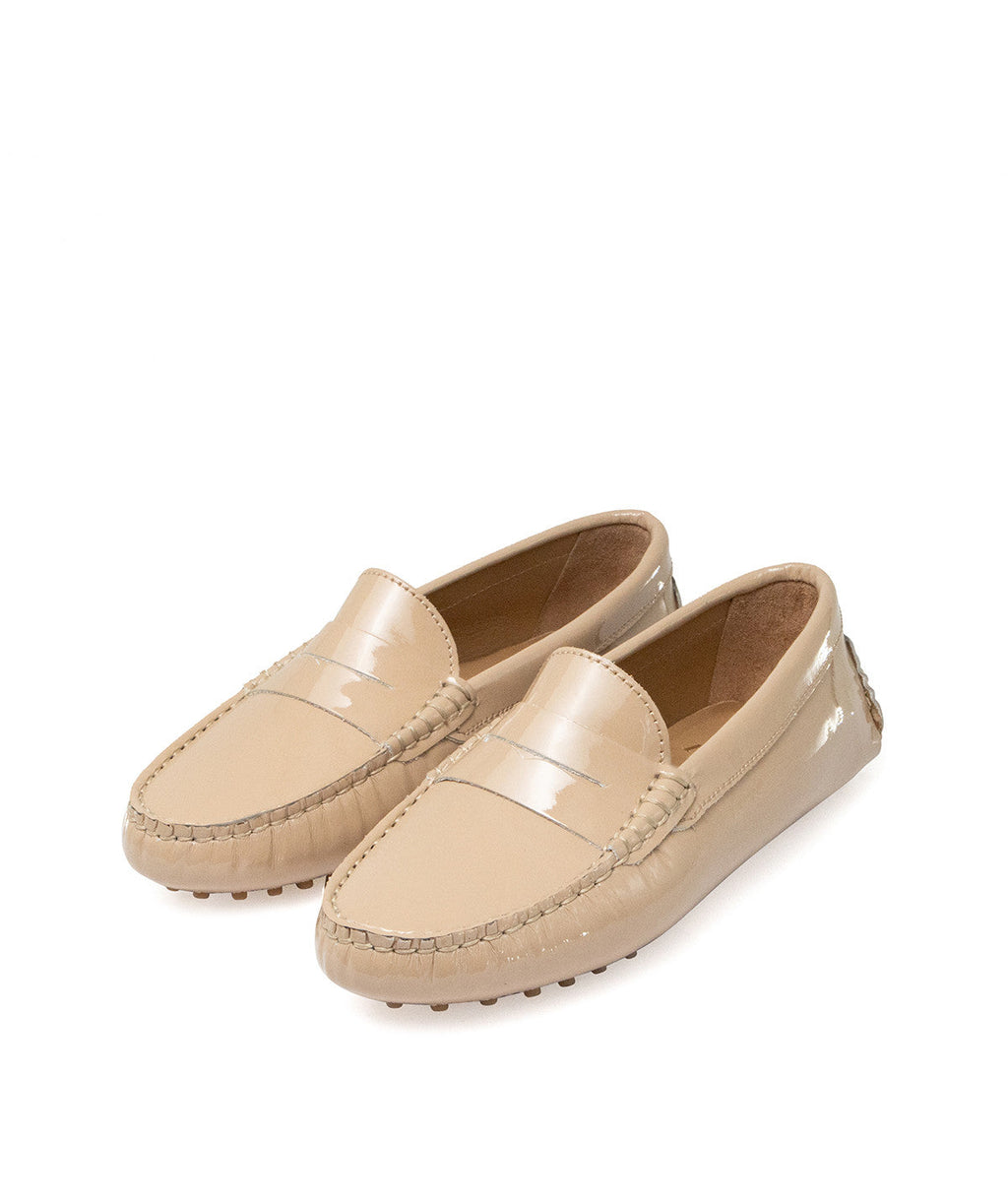 Mocassins Arlequin - Vernis Nude