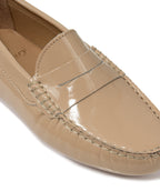 Mocassins Arlequin - Vernis Nude