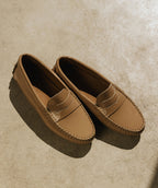 Mocassins Arlequin - Vernis Nude