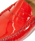 Mocassins Arlequin - Vernis Rouge