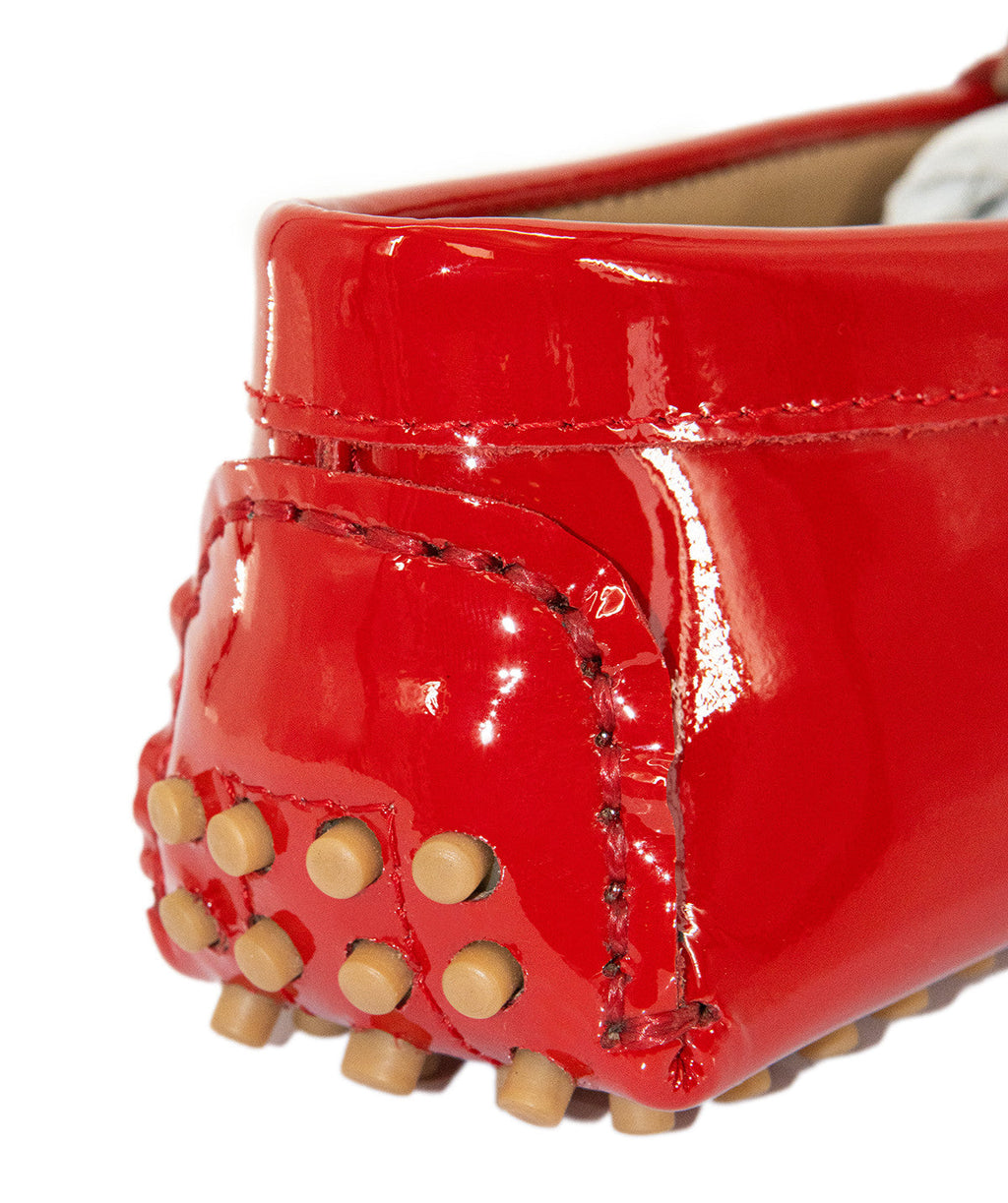 Mocassins Arlequin - Vernis Rouge