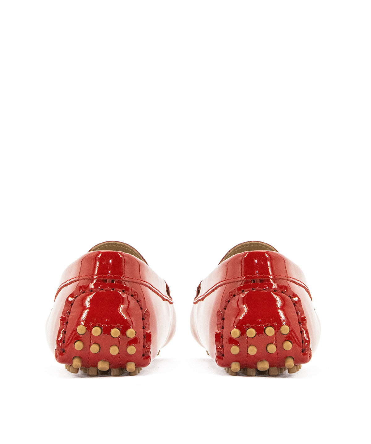 Mocassins Arlequin - Vernis Rouge