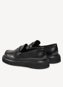 Max Mara - Mocassins En Crepe - Black - Femme